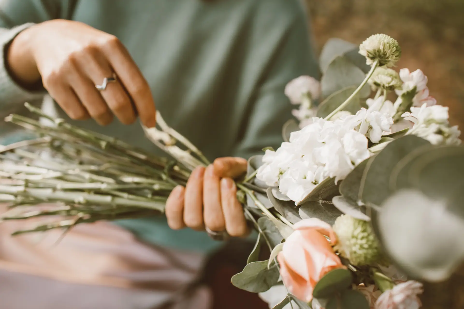 Artistic floral styling